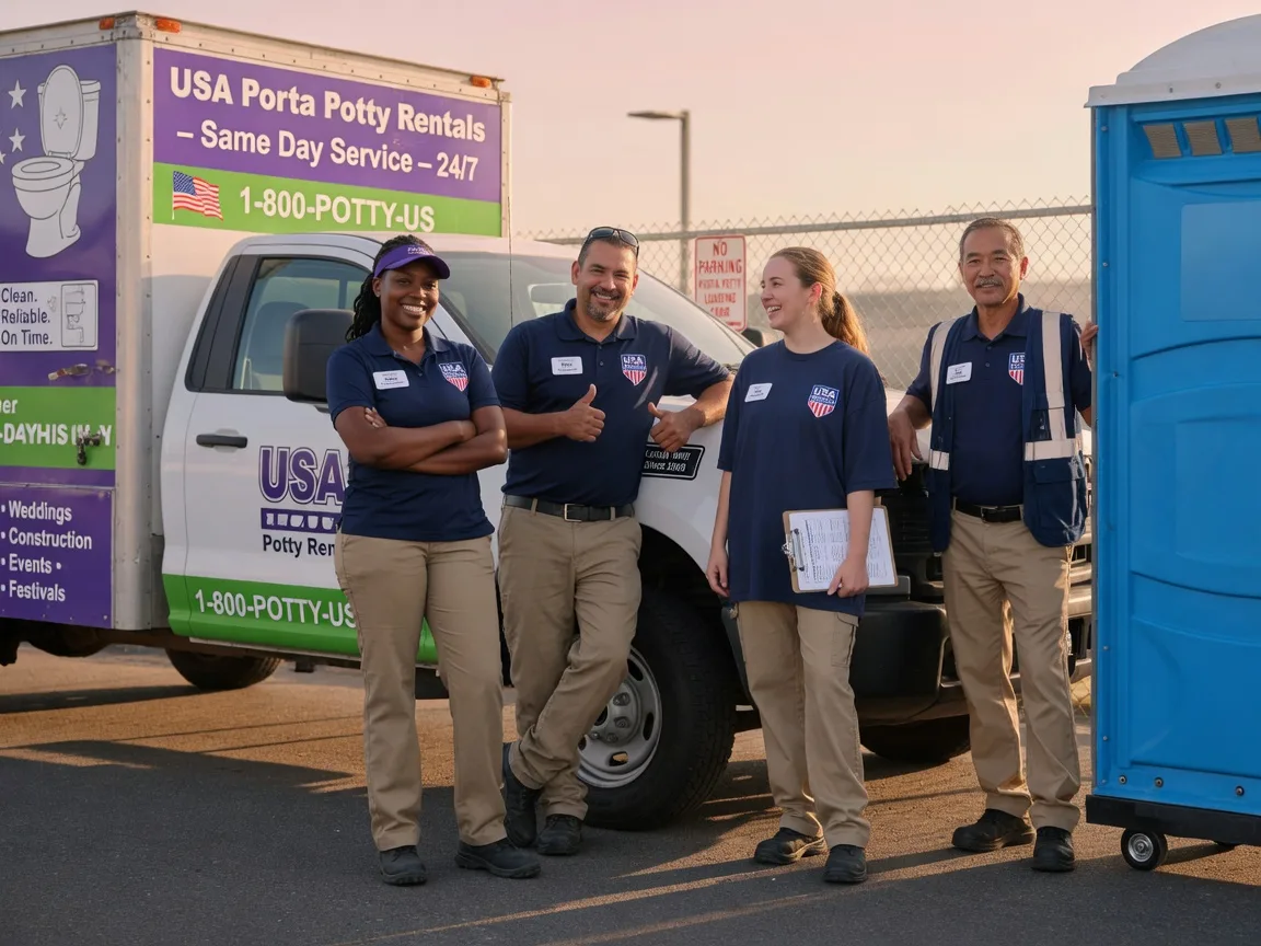 Porta Potty Rental company in East Rutherford, NJ